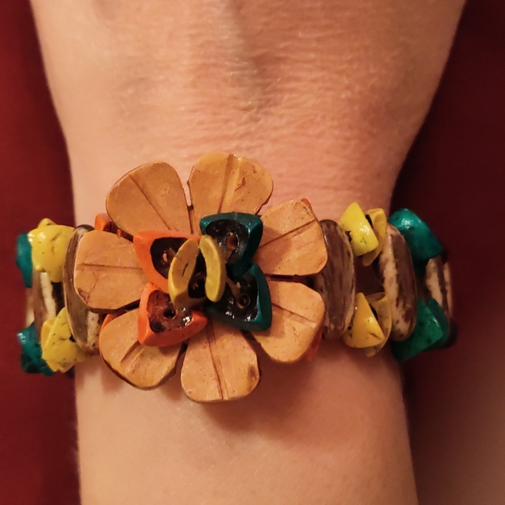 Beautiful colourful bracelet